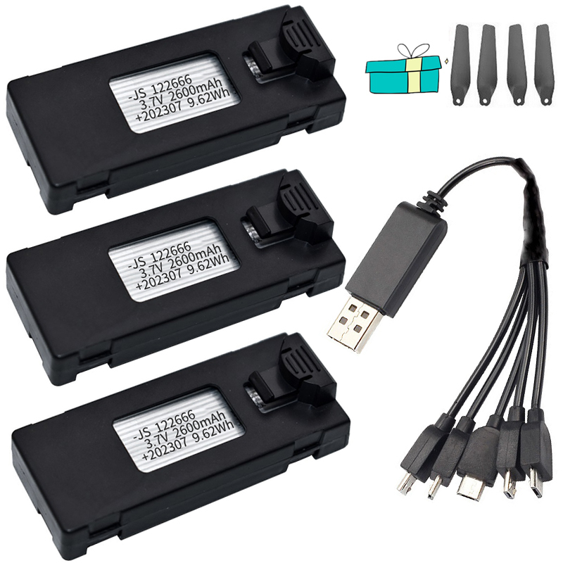 Eachine Drone E58 - 3.7 فولت 2600 مللي أمبير بطارية