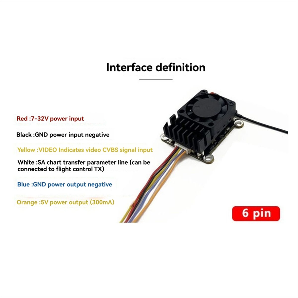 5.8G 2W VTX 2000mW FPV وحدة إر - مراجعة Fpv Drone Transmitter وسعره