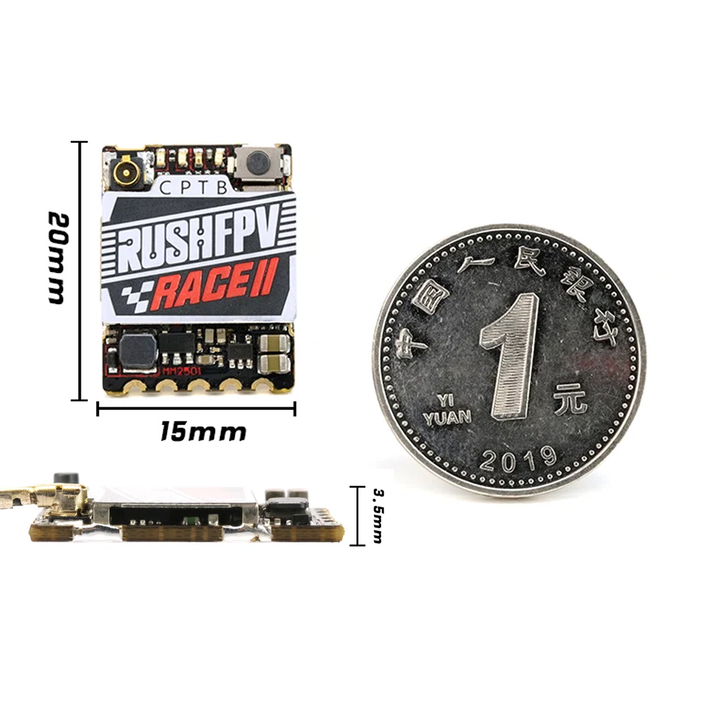 جهاز إرسال فيديو Rushfpv Rush  - مراجعة Fpv Drone Transmitter وسعره